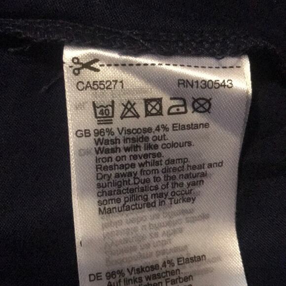 Long Tall Sally Navy Red Star The Easy Tunic NWT Size XS - Picture 6 of 6